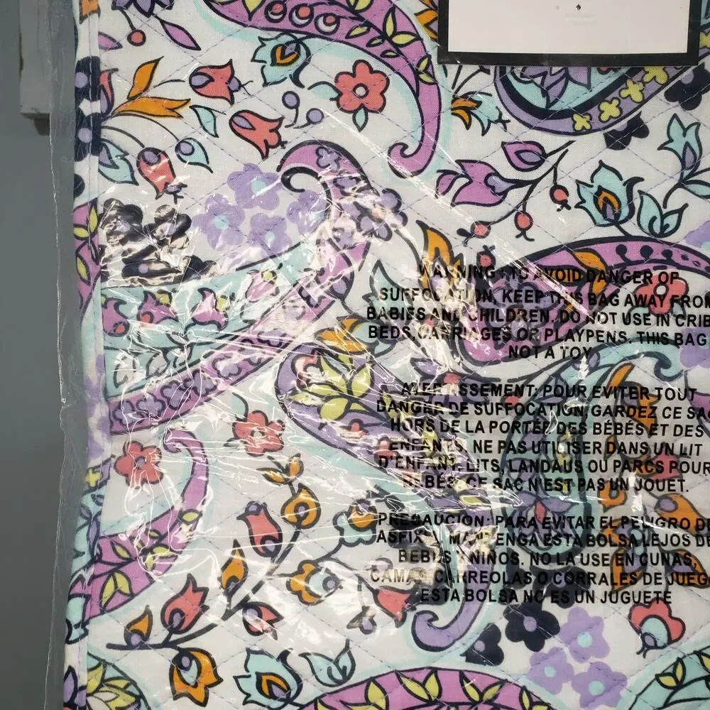 Vera Bradley Maddalena Paisley Soft Placemats Set of 2 Floral NWT